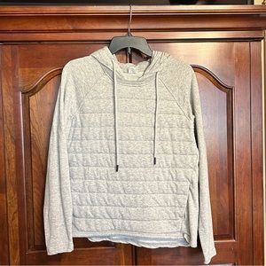 Zyia Active grey combo pocket sweatshirt. Size S